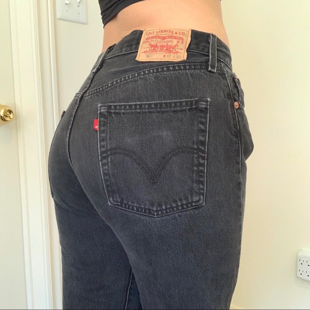 Vintage Black Levi’s 501